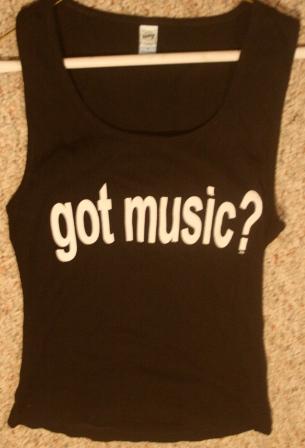 Got Music? Tank Top Shirt